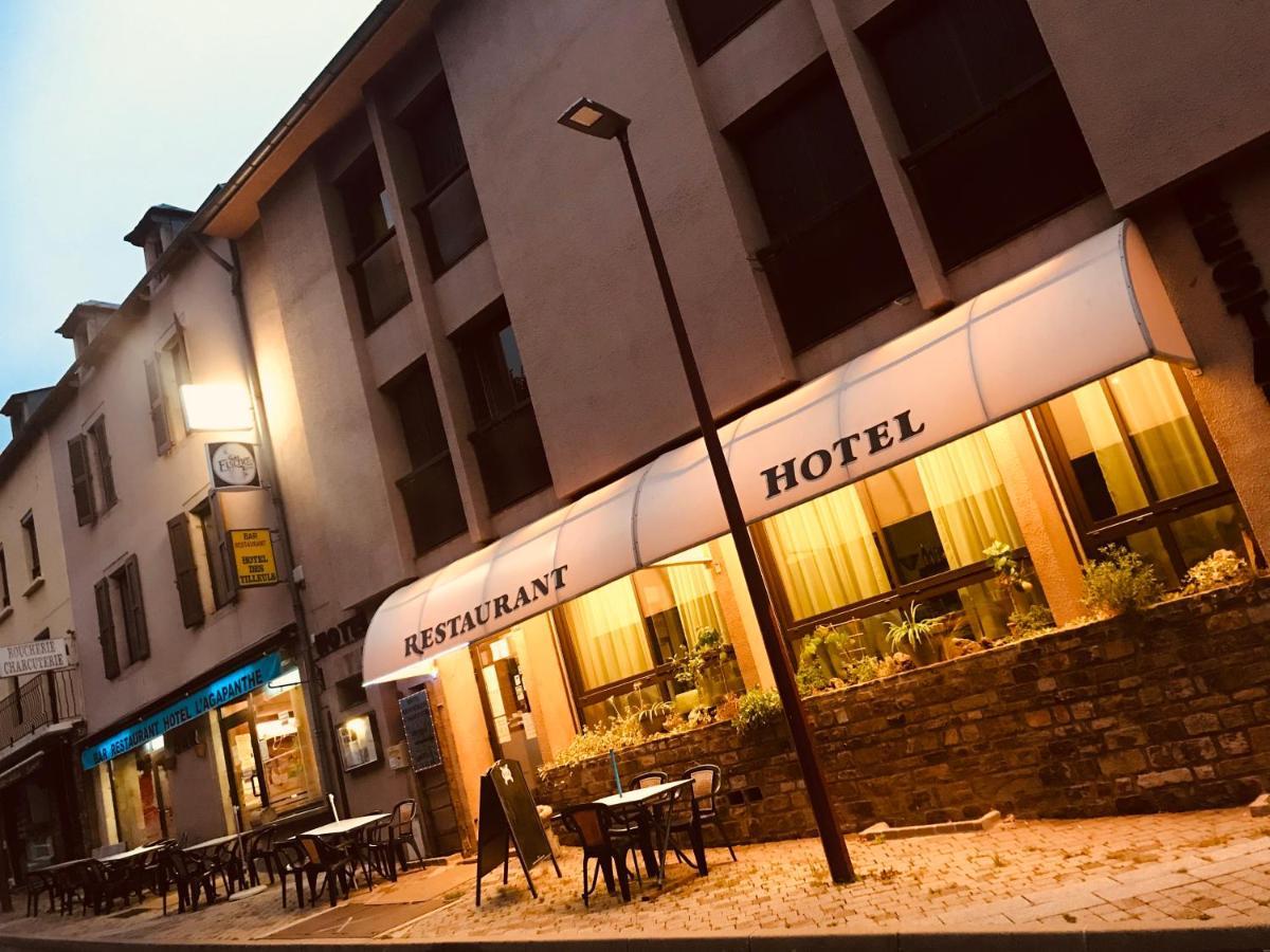 Hotel Restaurant L'Agapanthe Pont-de-Salars Exterior photo